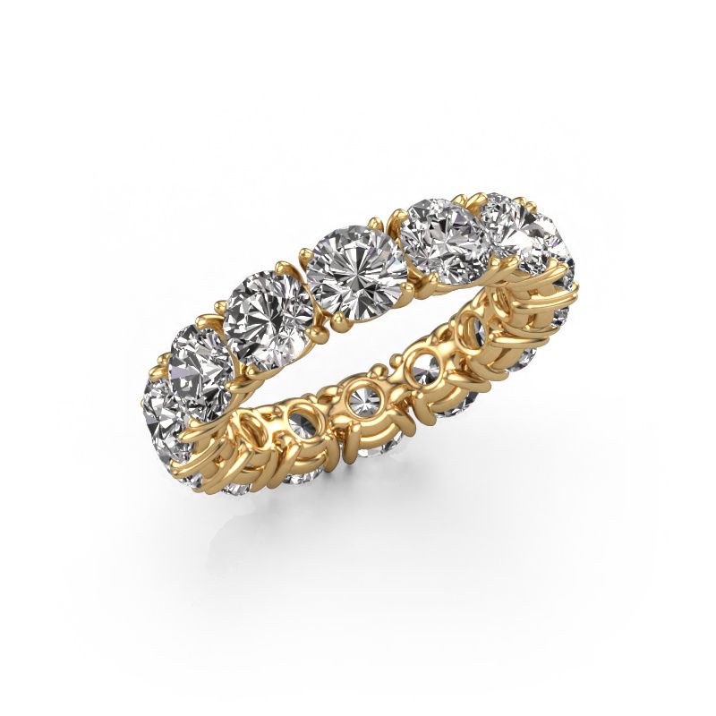 Ring Vivienne 5.0 585 gold zirconia 5 mm