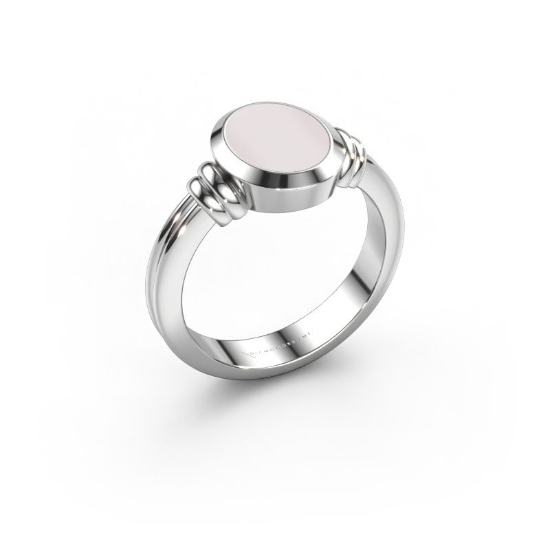 Pinky ring Jake 1 950 platinum red sardonyx 10x8 mm