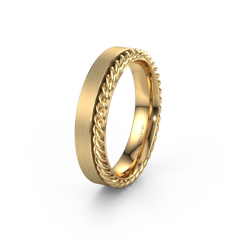Wedding ring WH2017M 585 gold ±5x2 mm