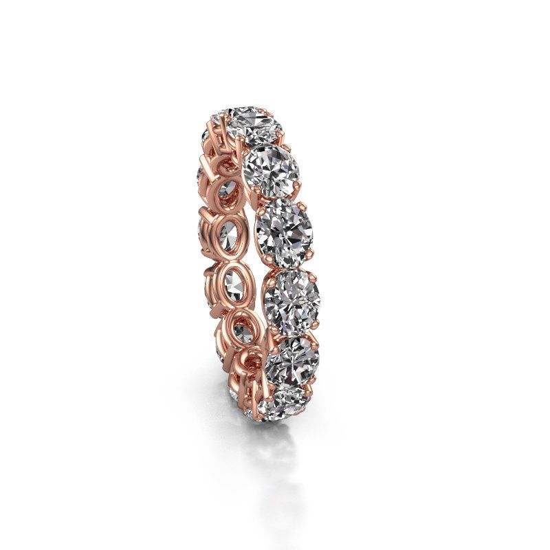 Bild von Ring vivienne ovl 5x4<br/>585 Roségold<br/>diamant 4.900 crt