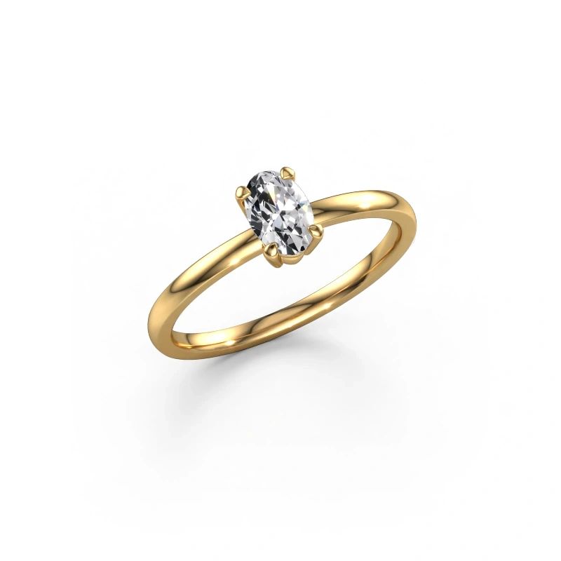 Forlovelsesring Lynelle 1 585 gull lab-diamant 0.40 crt