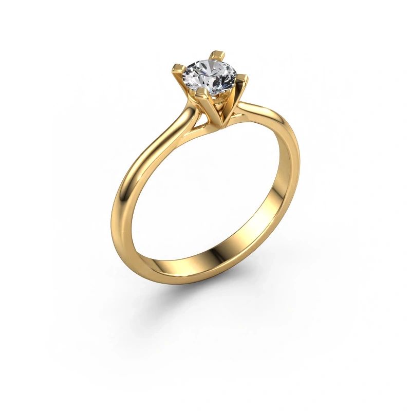 Verlobungsring Isa 1 585 Gold Lab-grown Diamant 0.40 crt