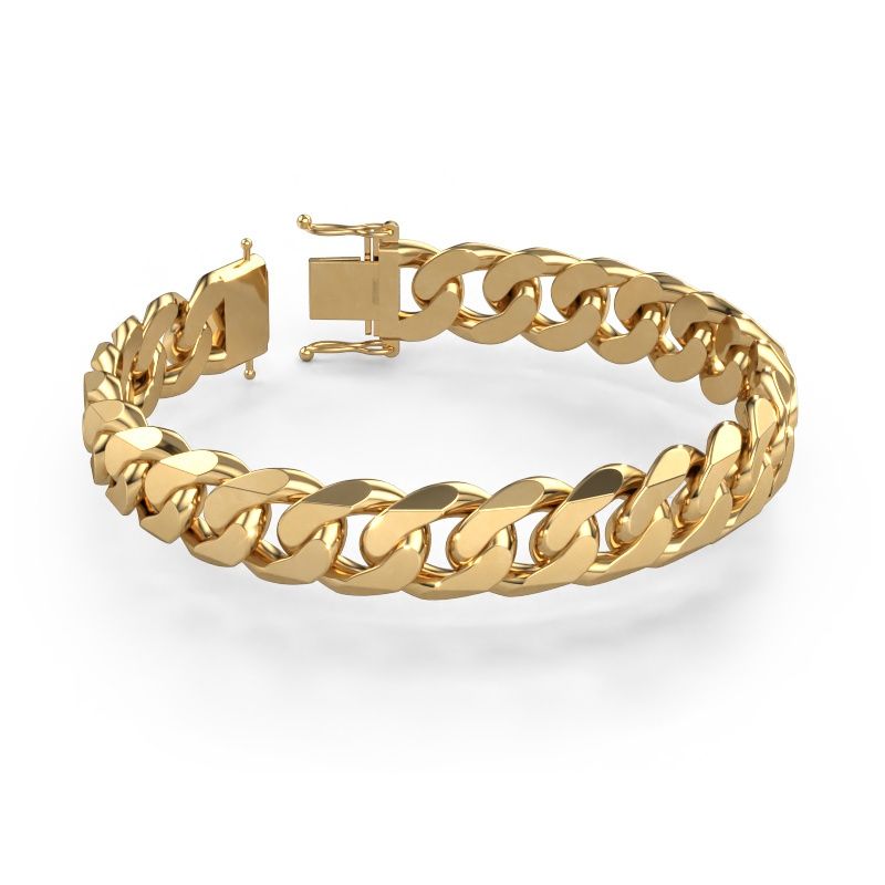 Panzer Panzerarmband ±13 mm 585 Gold