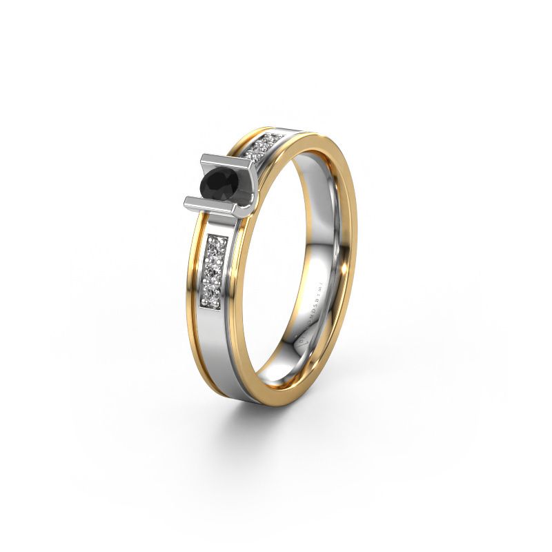 Alliance WH2108L14A 585 or blanc diamant noir ±4x1.7 mm