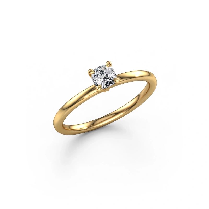 Engagement ring Crystal CUS 1 585 gold diamond 0.33 crt