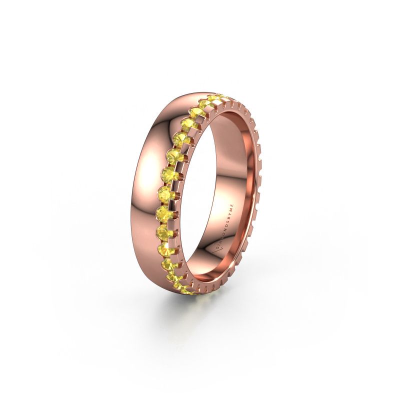 Ehering WH6122L25B 585 Roségold Gelb Saphir ±5x2 mm