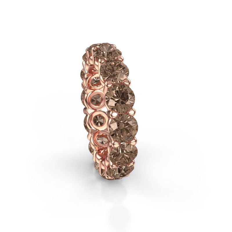 Bild von Ring heddy rnd 5.0<br/>585 Roségold<br/>Braun Diamant 7.00 crt