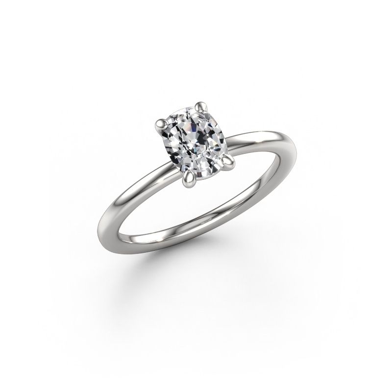 Engagement ring Simone CSH 1 950 platinum lab grown diamond 1.00 crt
