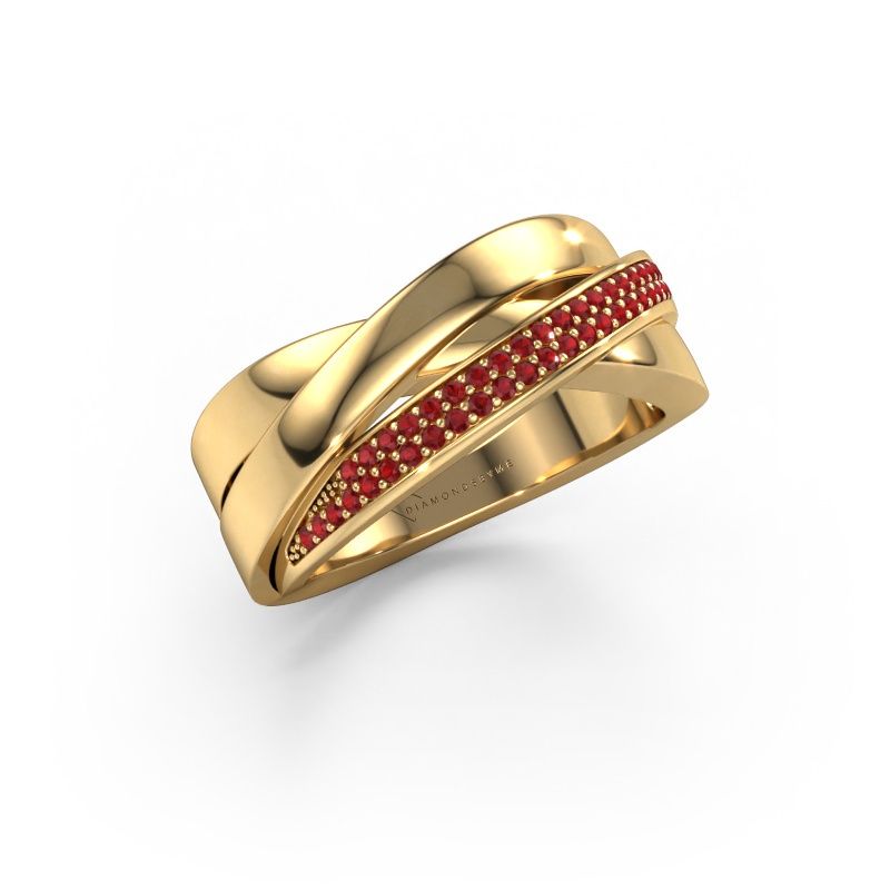 Ring Katherina 585 Gold Rubin 1 mm