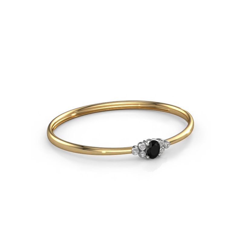 Armreif Lucy 585 Gold Schwarz Diamant 1.52 crt