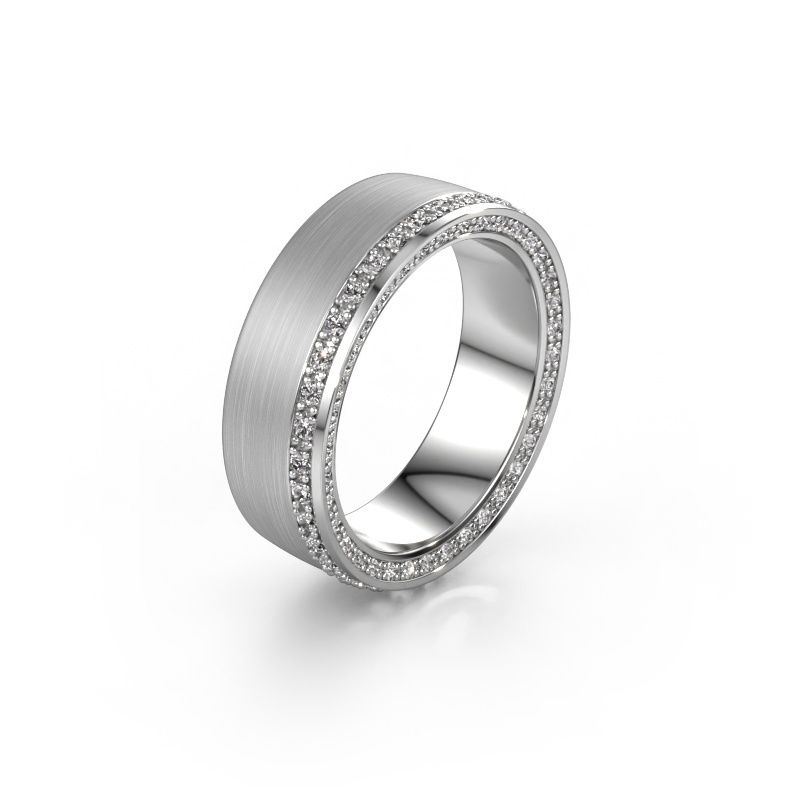 Alliance WH2224L26C8 950 platine diamant synthétique 0.54 crt ±6,5x2.2 mm