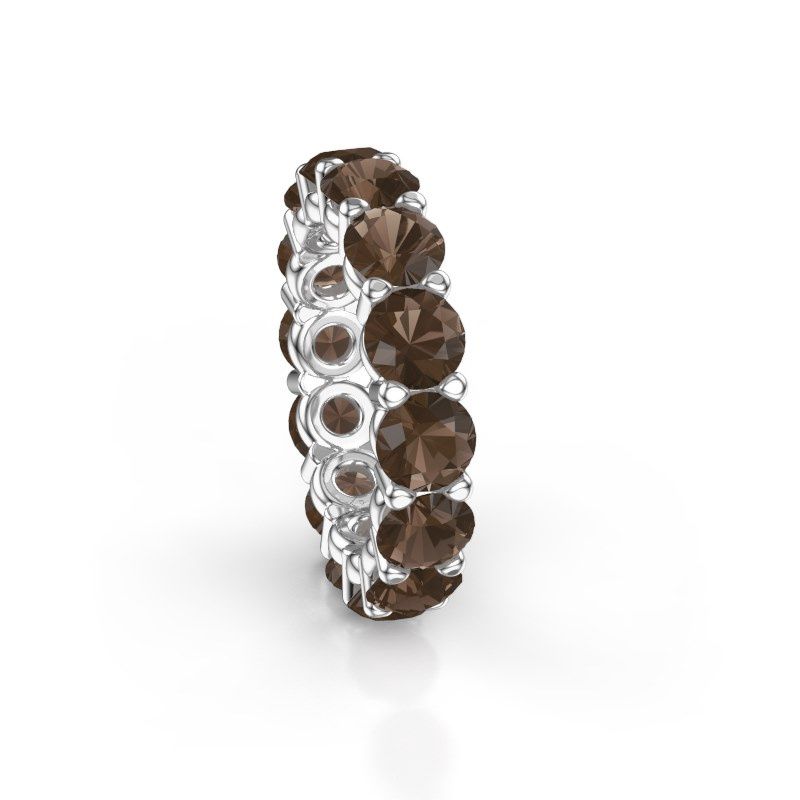 Bild von Ring heddy rnd 5.0<br/>950 Platin<br/>Rauchquarz 5 mm