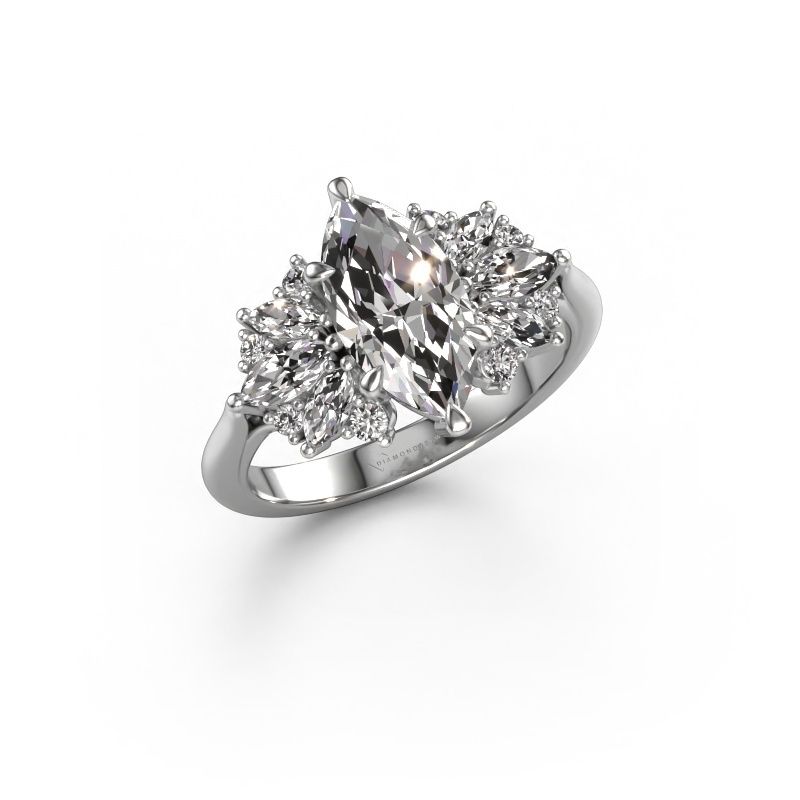 Verlobungsring Jaimie 950 Platin Diamant 2.344 crt