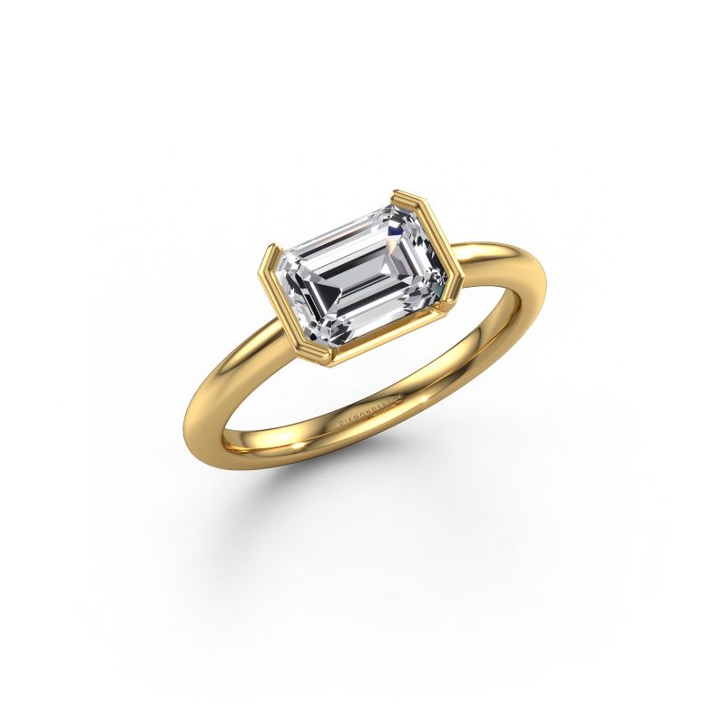 Engagement ring Tayler EME 585 gold diamond 1.50 crt
