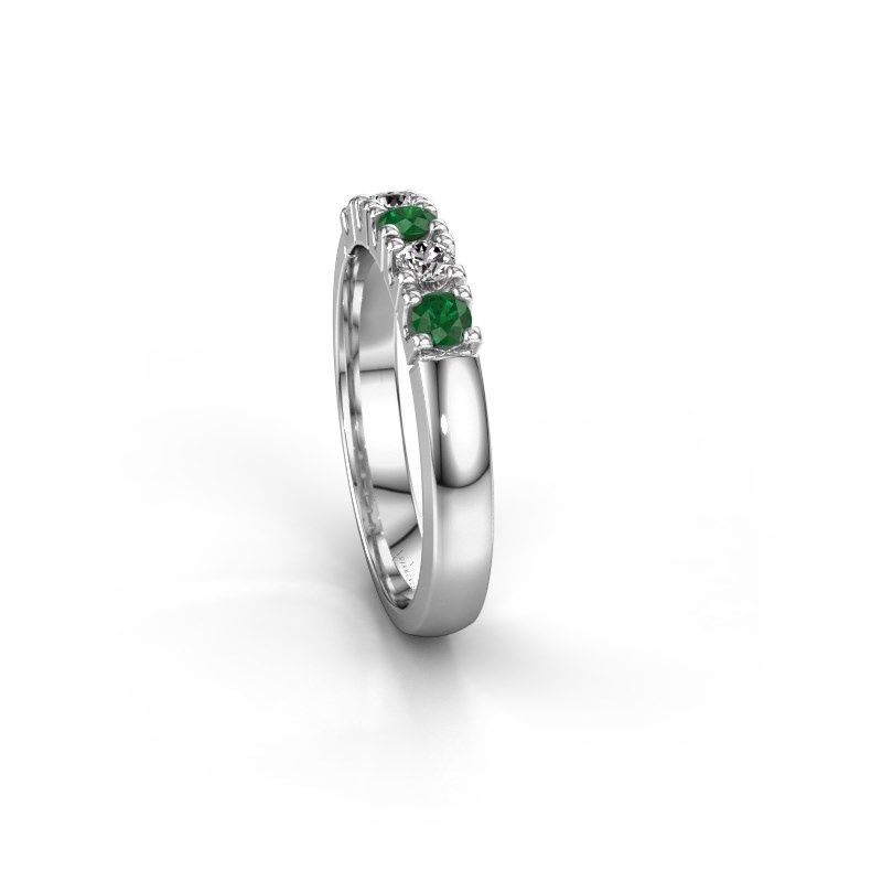 Image of Ring Rianne 5<br/>950 platinum<br/>Emerald 2.7 mm