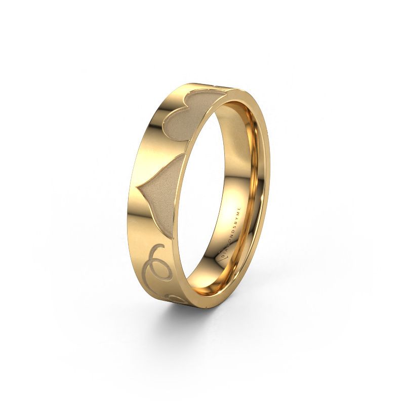 Trouwring WH2114M25A 585 goud ±5x1.7 mm