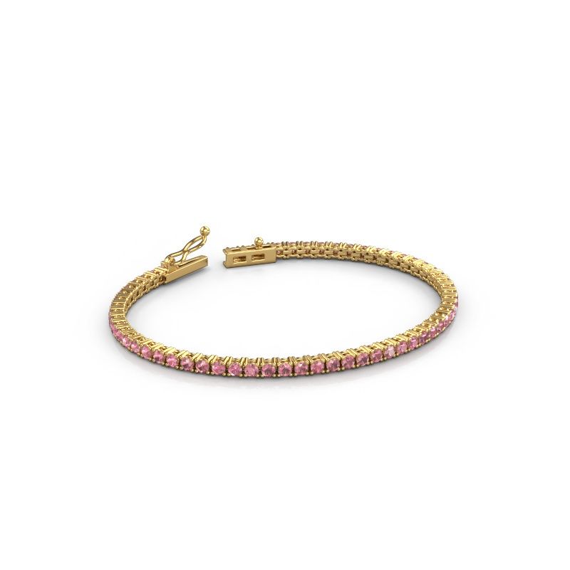 Tennis bracelet Shirley 2.4 585 gold 2.4 mm