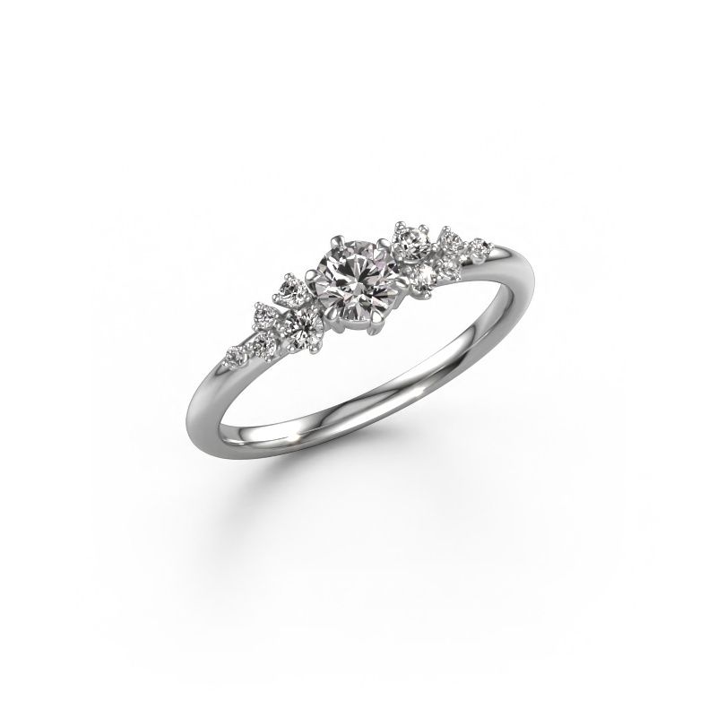 Ring Royce RND 585 white gold diamond 0.433 crt