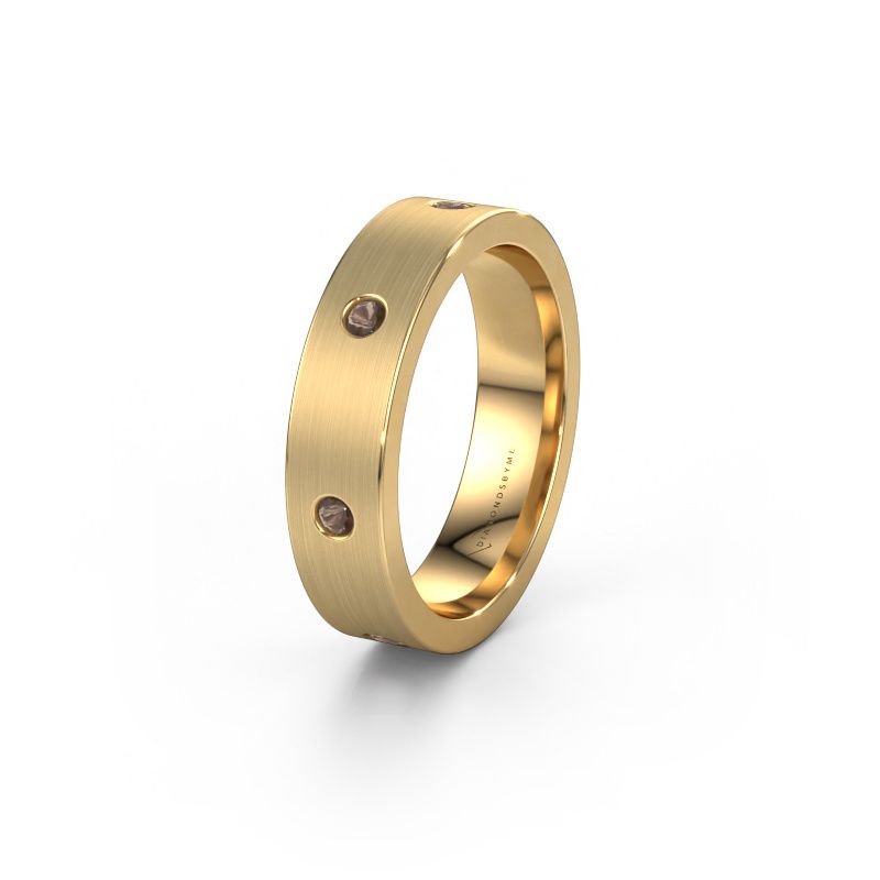 Ehering WH0105L15BM 585 Gold Rauchquarz 2 mm ±5x2 mm