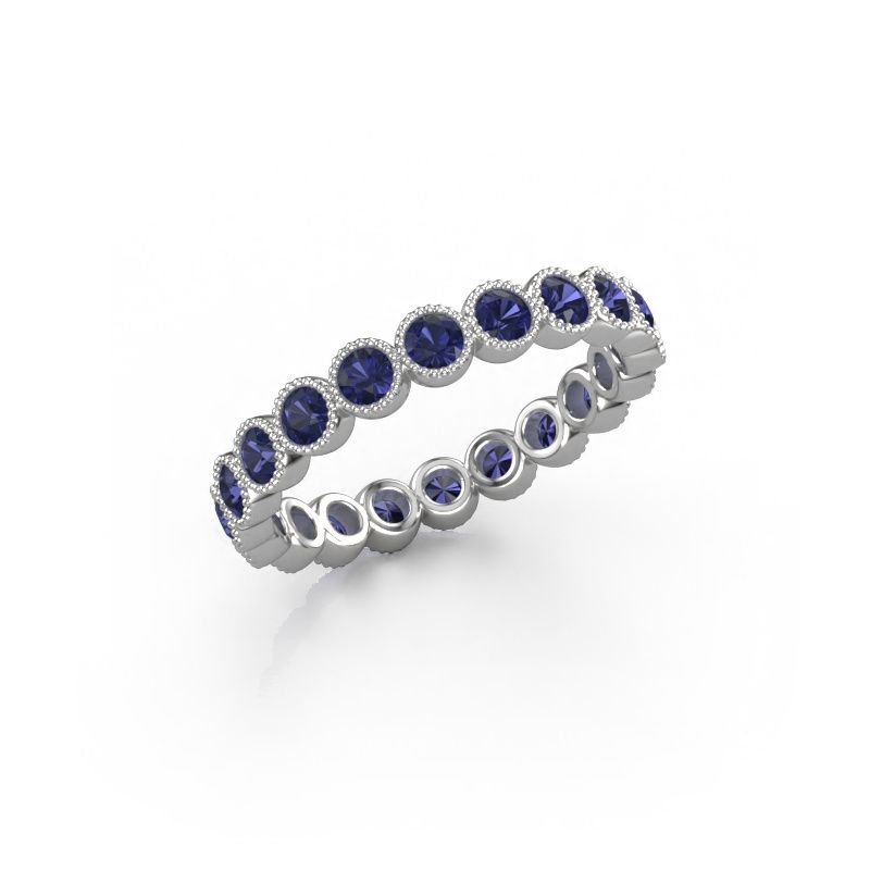 Ring Mariam 0.05 950 Platin Saphir 2.4 mm