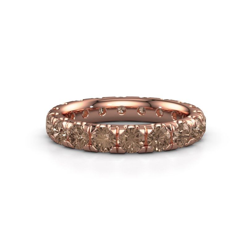 Image of Stackable Ring Jackie 3.4<br/>585 rose gold<br/>Brown Diamond 2.700 Crt