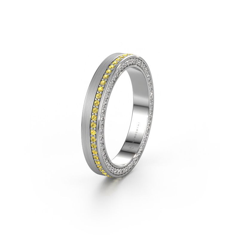 Alliance WH2214L15BM 585 or blanc saphir jaune 1 mm ±3,5 x 2 mm