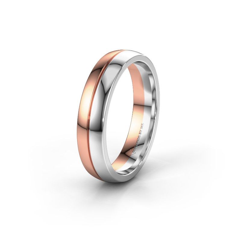 Image of Wedding ring WH0200M25BP<br/>585 rose gold ±5x2 mm