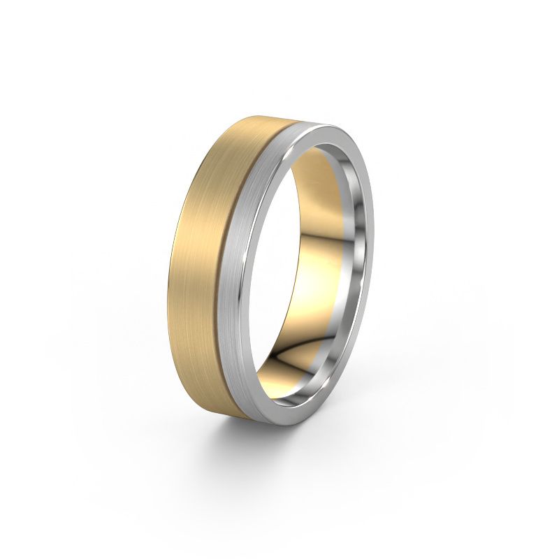 Wedding ring WH0300M16AM 585 gold ±6x1.7 mm