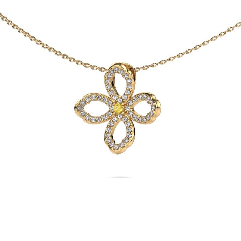 Kette Chelsea 585 Gold Gelb Saphir 2 mm