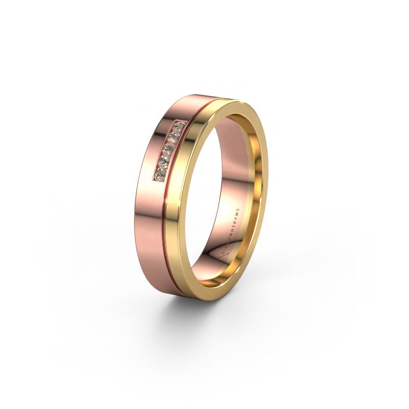 Alliance WH0307L15AP 585 or rose diamant brun ±5x1.7 mm