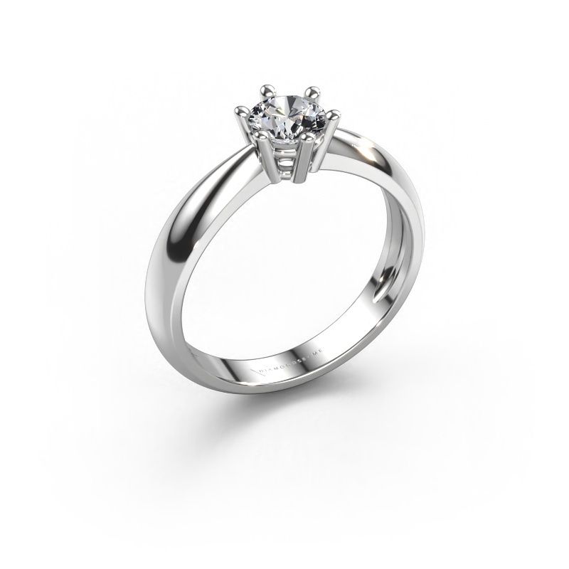 Verlobungsring Fay 950 Platin Lab-grown Diamant 0.50 crt