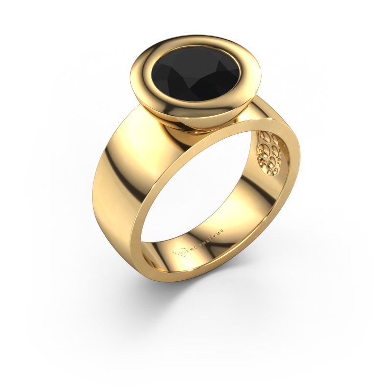 Anillo Maxime 585 oro diamante negro 2.40 crt