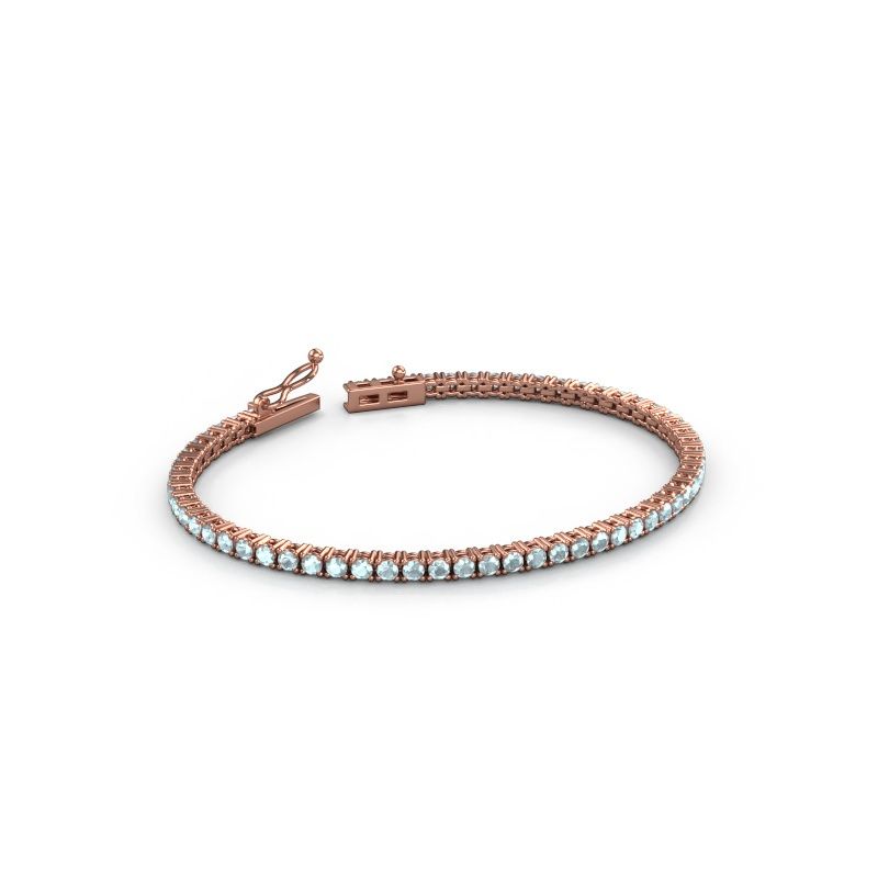 Bracelet tennis Shirley 2.4 585 or rose 2.4 mm