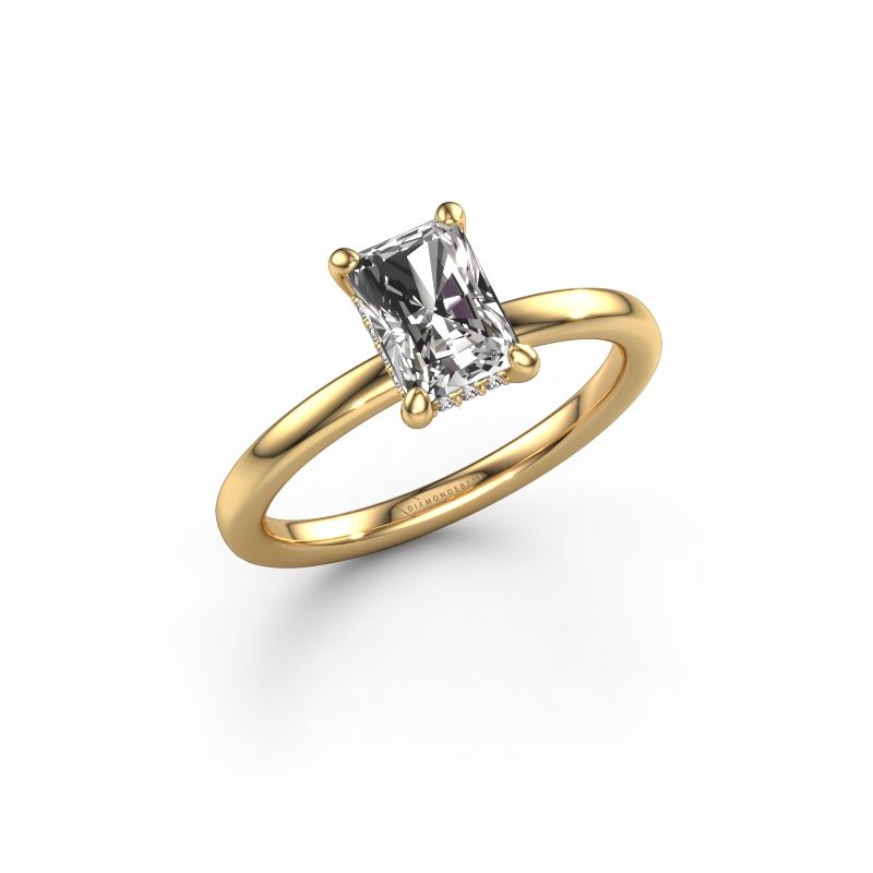 Bague de fiançailles Simone RAD 2 585 or jaune diamant 1.07 crt
