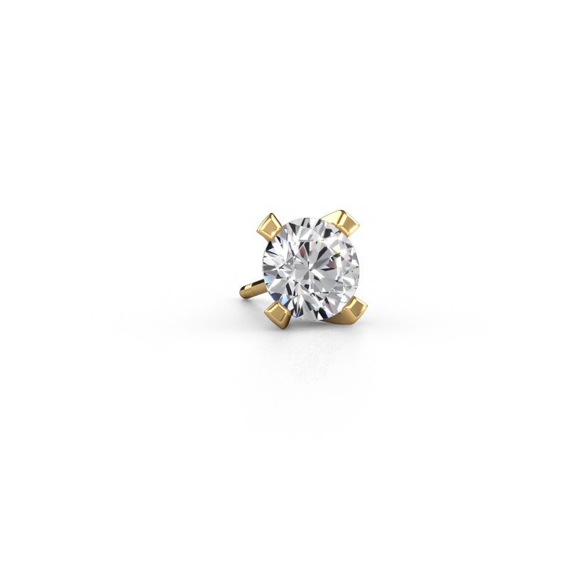 Men's earring Xaver 585 gold lab grown diamond 1.00 crt