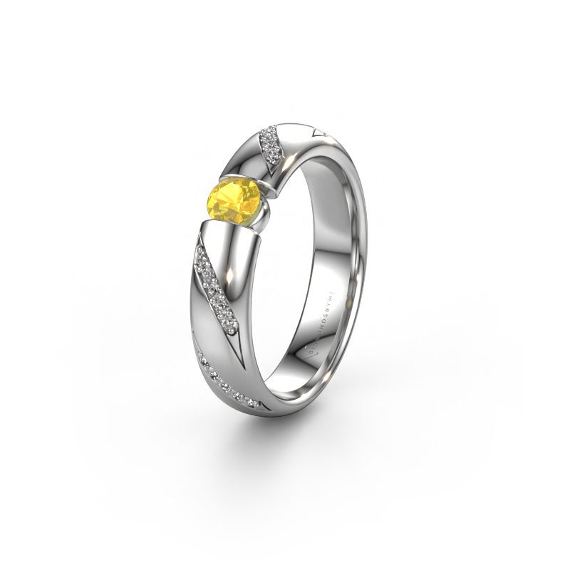 Alliance WH2102L34A 950 platine saphir jaune ±5 x 1,7 mm
