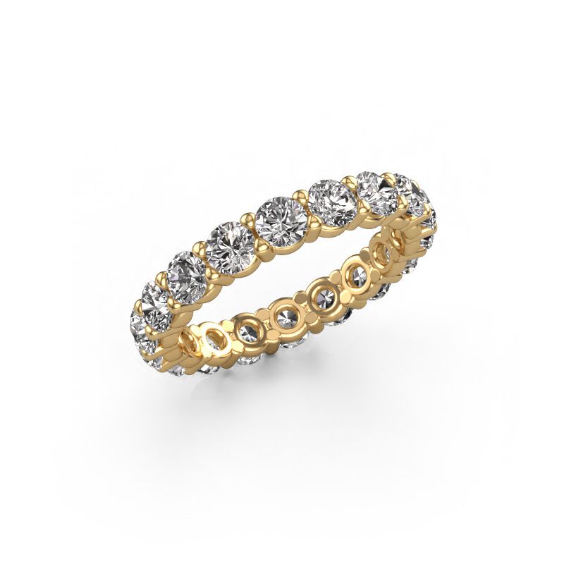 Ring Heddy rnd 3.4 585 gold lab-grown diamond 2.700 crt
