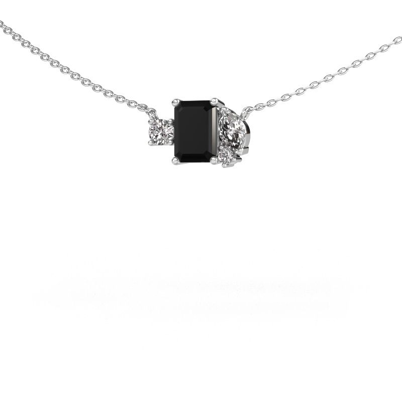 Anhänger Frauke EME 950 Platin Schwarz Diamant 1.705 crt