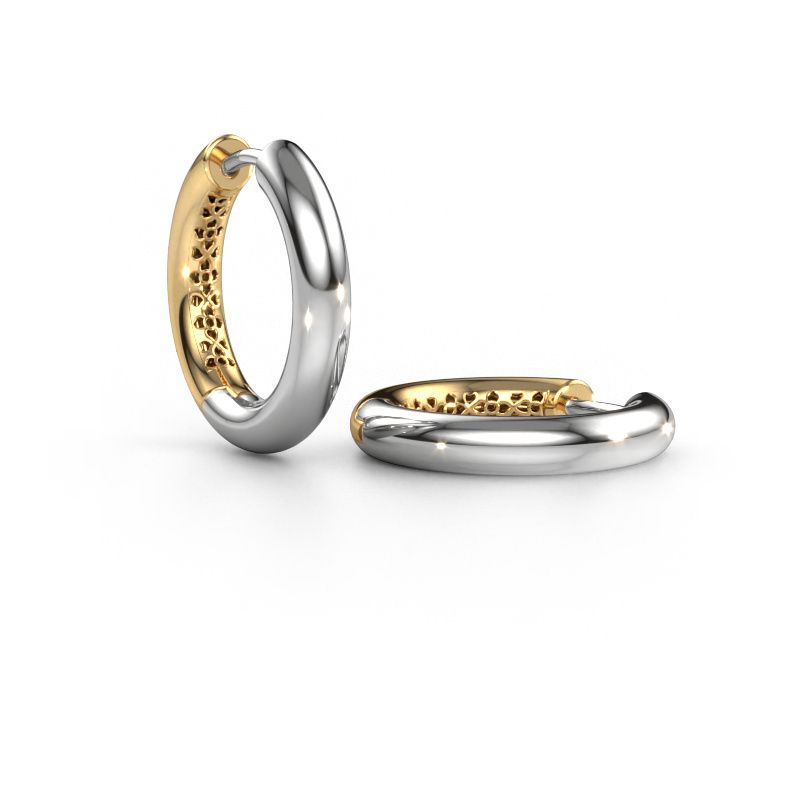 Hoop earrings Tristan A 19 mm 585 white gold