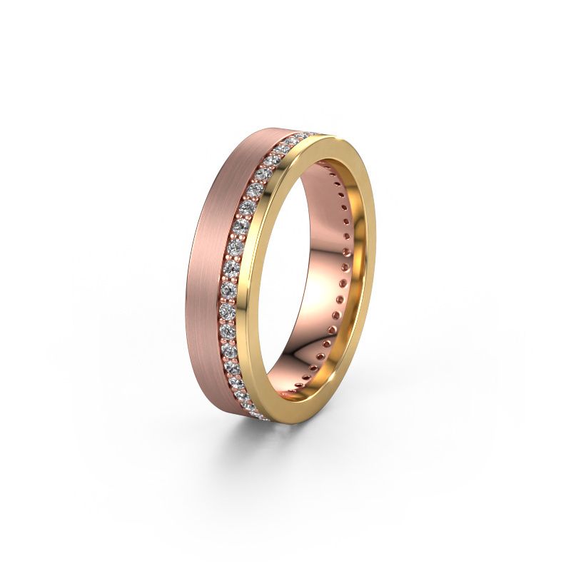 Alliance WH0303L15BPM 585 or rose zircone 1.3 mm ±5 x 2 mm