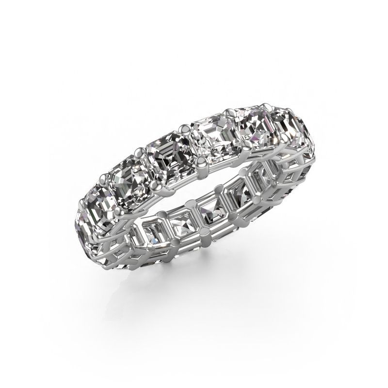 Ring Heddy ASH 4.5 585 witgoud diamant 8.00 crt