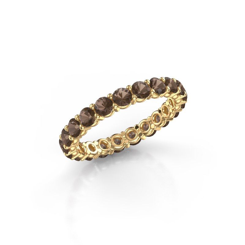 Bild von Ring heddy rnd 2.9<br/>585 Gold<br/>rauchquarz 2.9 mm