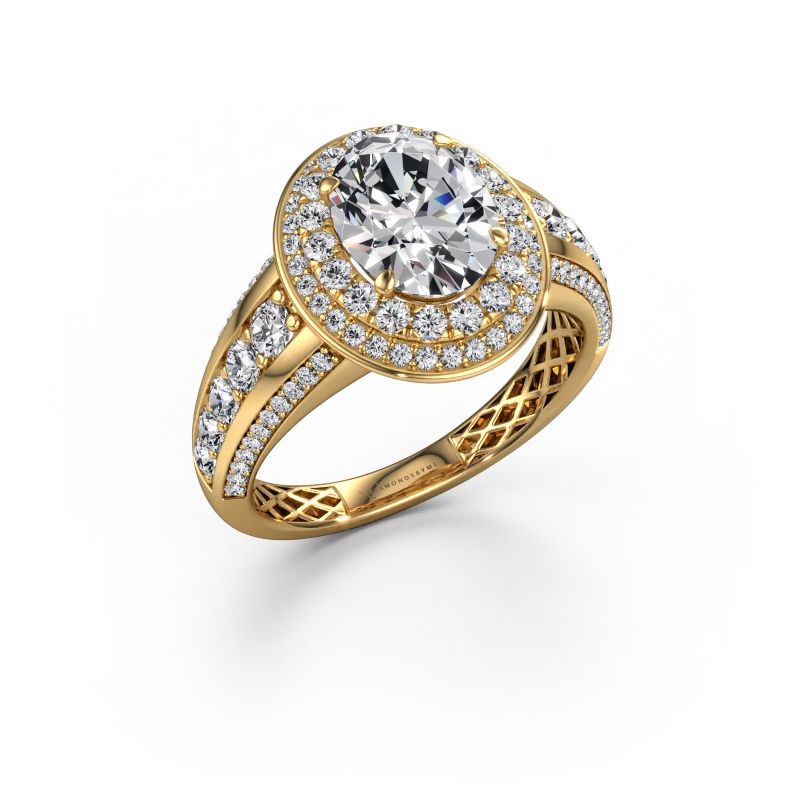Verlobungsring Nancie 585 Gold Lab-grown Diamant 2.89 crt