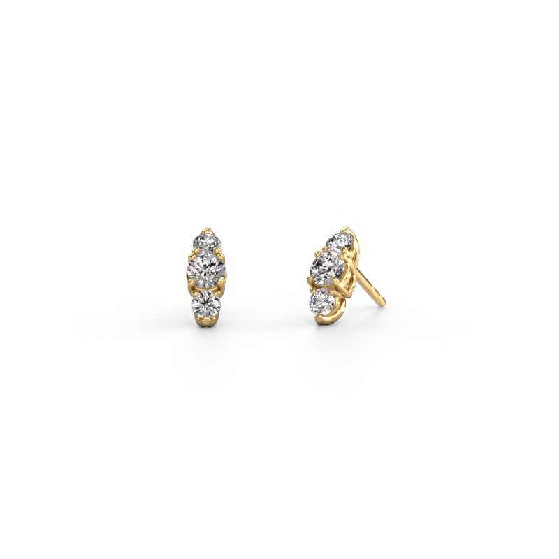 Ohrringe Amie 585 Gold Lab-grown Diamant 0.90 crt