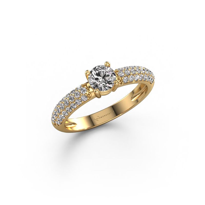 Engagement ring Marjan 585 gold diamond 0.769 crt
