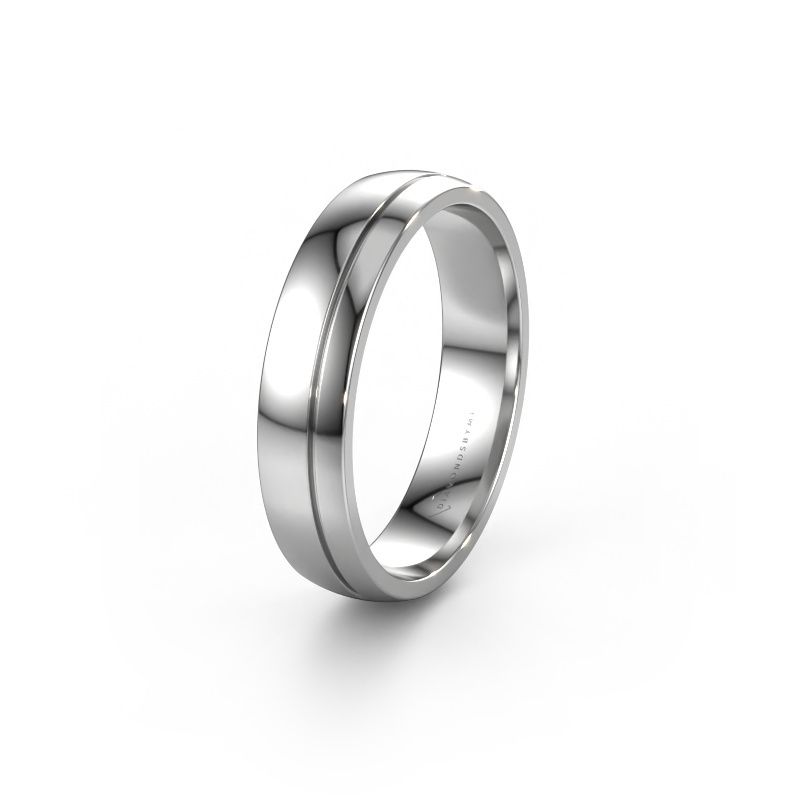 Wedding ring WH0300M25AP 950 platinum ±0.20x0.07 in