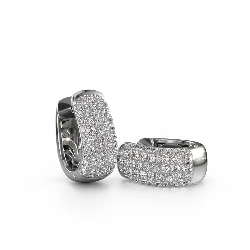 Creole Danika 8.5 B 950 Platin Zirkonia 1.1 mm