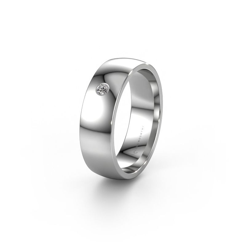 Alliance WH0101L26AP 585 or blanc diamant synthétique ±6 x 1,4 mm