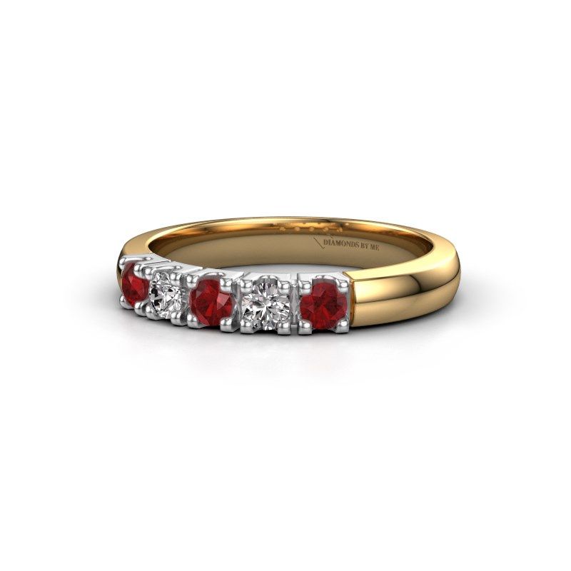 Image of Ring Rianne 5<br/>585 gold<br/>Ruby 2.7 mm