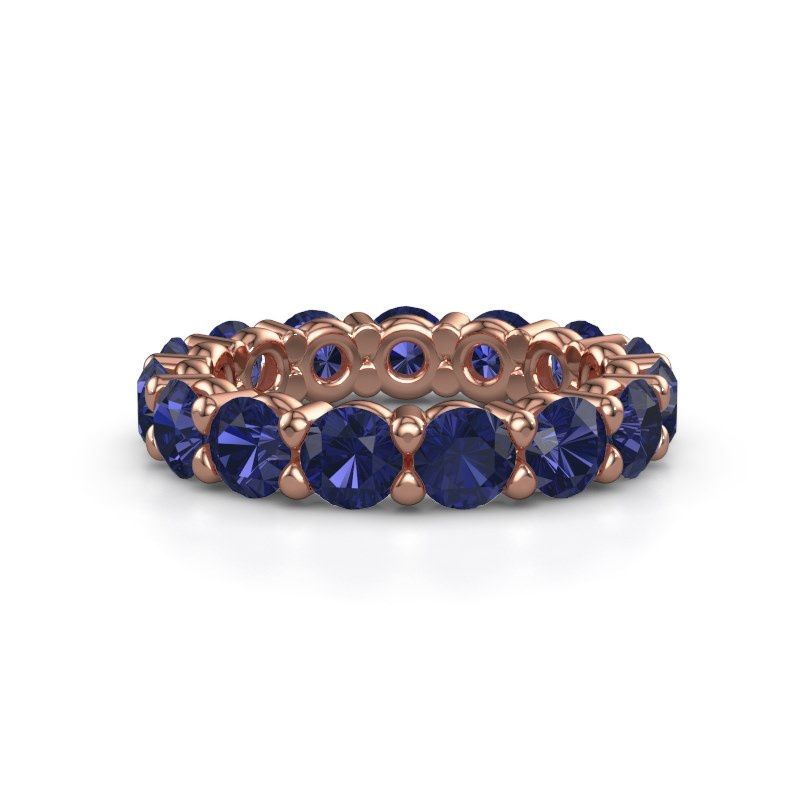 Bild von Ring heddy rnd 4.2<br/>585 Roségold<br/>Saphir 4.2 mm